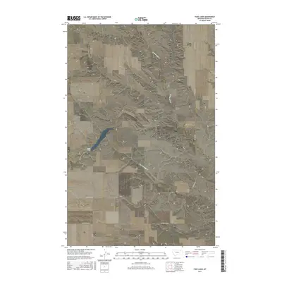 2017 Map of Todd Lakes, 2017 Print