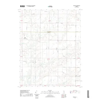 2018 Map of Todds Mill, 2018 Print