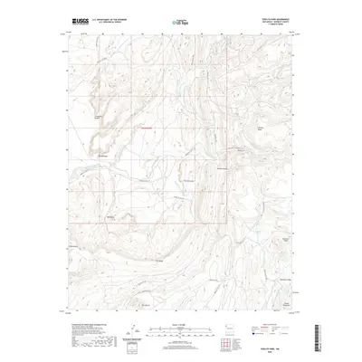 2020 Map of Todilto Park, 2020 Print