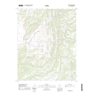 2023 Map of Todilto Park, 2023 Print