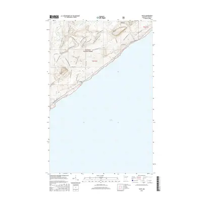 2016 Map of Tofte, 2016 Print