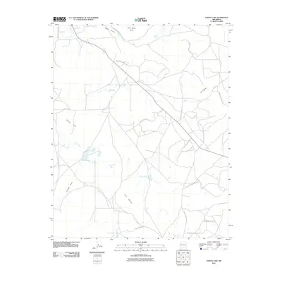 2010 Map of Togeye Lake, 2010 Print