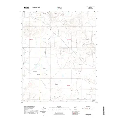 2020 Map of Togeye Lake, 2020 Print