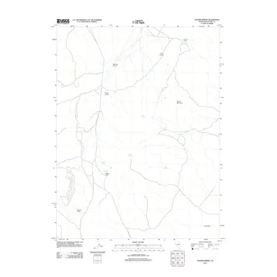 2012 Map of Tognini Spring, 2012 Print
