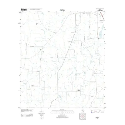 2013 Map of Togo, 2013 Print