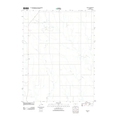 2012 Map of Togo, 2012 Print