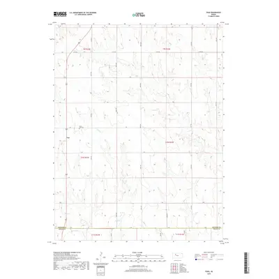2018 Map of Togo, 2018 Print