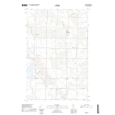 2019 Map of Togo, 2019 Print