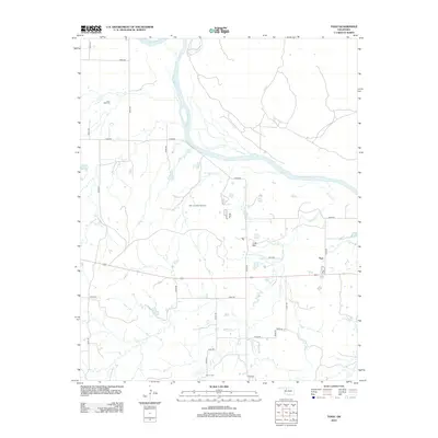 2012 Map of Togo, 2012 Print