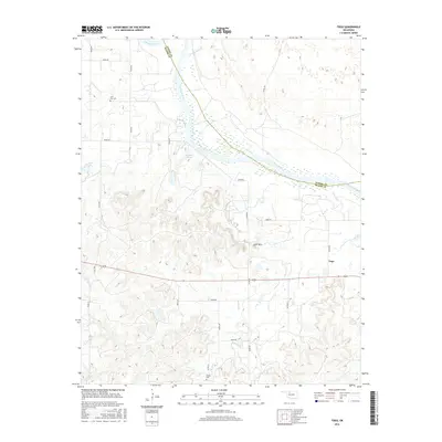 2016 Map of Togo, 2016 Print