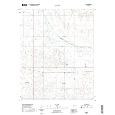 2018 Map of Togo, 2018 Print