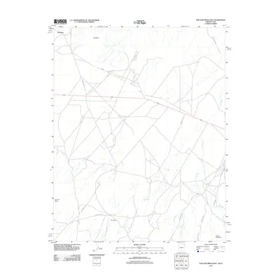 2011 Map of Toh Atin Mesa East, 2011 Print
