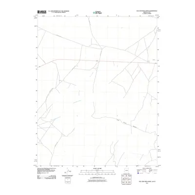 2011 Map of Toh Atin Mesa West, 2011 Print