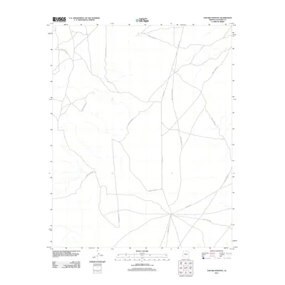 2011 Map of Toh Bih Nosteny, 2011 Print