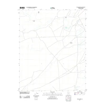 2011 Map of Toh De Niihe, 2011 Print
