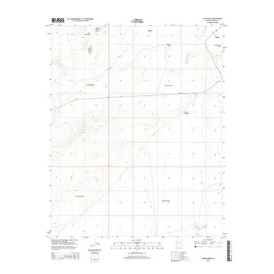 2014 Map of Toh De Niihe, 2014 Print