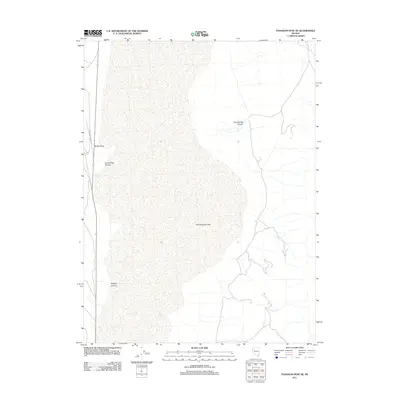 2011 Map of Tohakum Peak NE, 2011 Print
