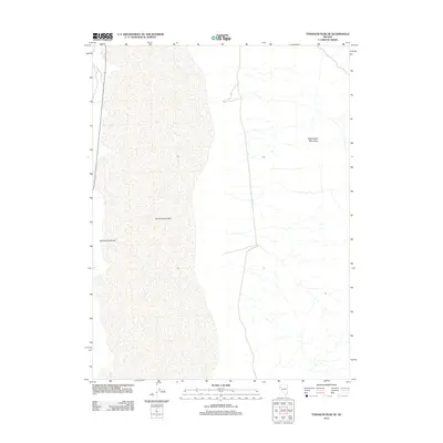 2011 Map of Tohakum Peak SE, 2011 Print
