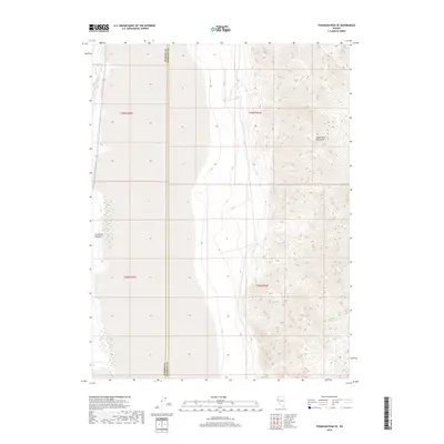 2018 Map of Tohakum Peak SE, 2018 Print
