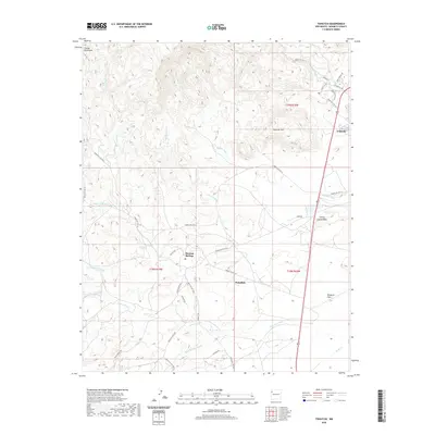 2020 Map of Tohatchi, 2020 Print