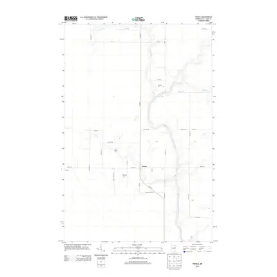 2013 Map of Toivola, 2013 Print
