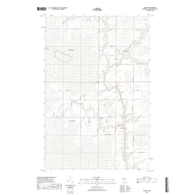 2019 Map of Toivola, 2019 Print