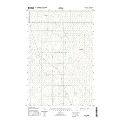 2016 Map of Toivola SW, 2016 Print