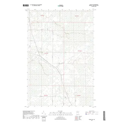 2019 Map of Toivola SW, 2019 Print