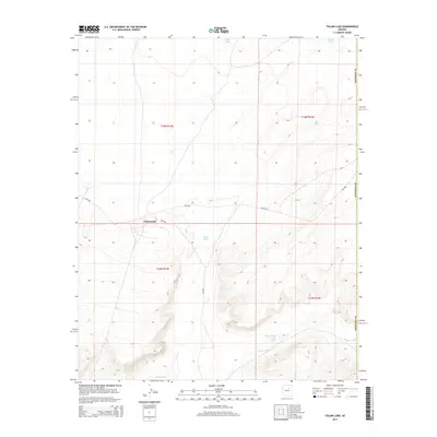 2014 Map of Tolani Lake, 2014 Print