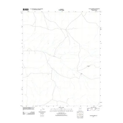 2011 Map of Tolapai Spring, 2011 Print