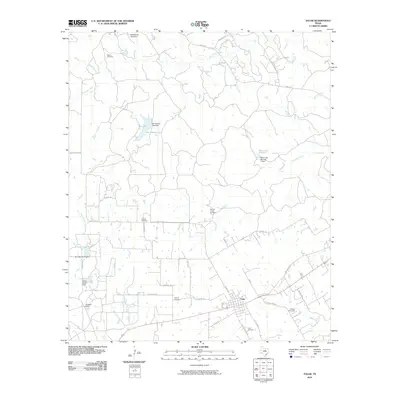2010 Map of Tolar, 2010 Print