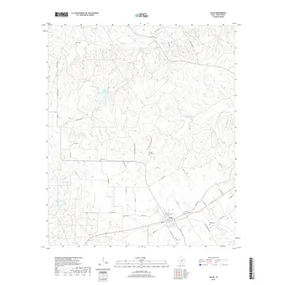 2019 Map of Tolar, 2019 Print