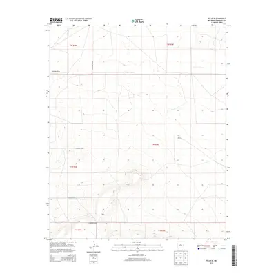 2013 Map of Tolar SE, 2013 Print