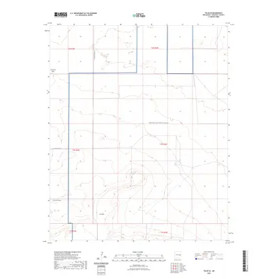 2023 Map of Tolar SE, 2023 Print