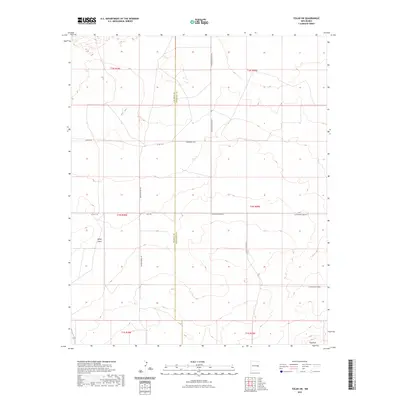 2023 Map of Tolar SW, 2023 Print