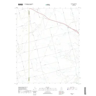2019 Map of Tolbert, 2019 Print