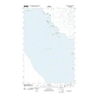 2011 Map of Toleak Point, 2011 Print