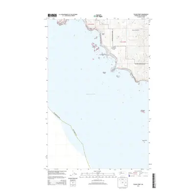 2014 Map of Toleak Point, 2014 Print