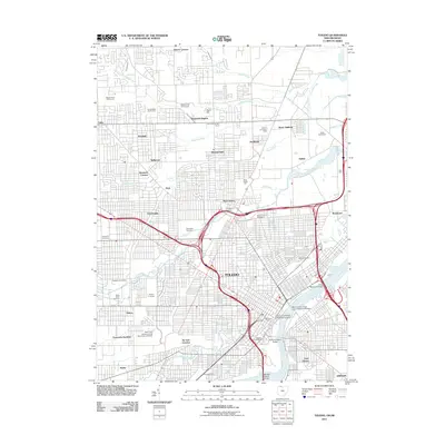 2011 Map of Toledo, 2011 Print