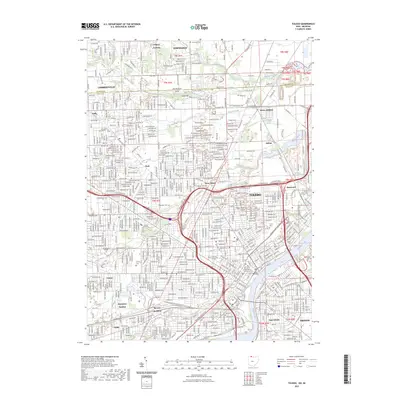 2023 Map of Toledo, 2023 Print