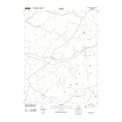 2010 Map of Tollesboro, 2010 Print