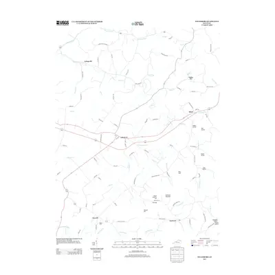 2013 Map of Tollesboro, 2013 Print