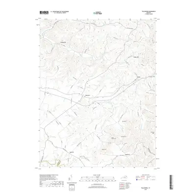 2019 Map of Tollesboro, 2019 Print