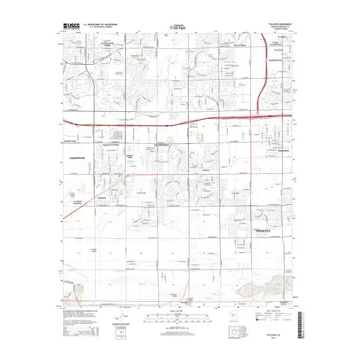 2014 Map of Tolleson, 2014 Print