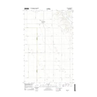 2014 Map of Tolley, 2014 Print