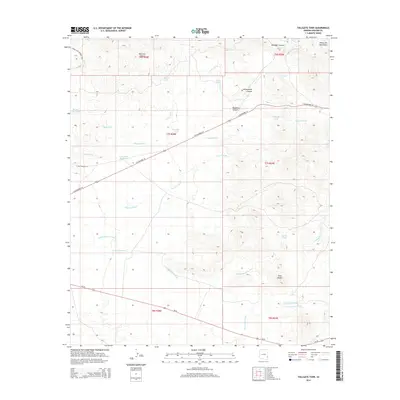 2014 Map of Tollgate Tank, 2014 Print