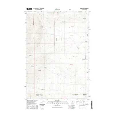 2014 Map of Tolman Flat, 2014 Print