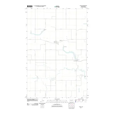 2011 Map of Tolna, 2011 Print