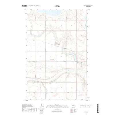 2020 Map of Tolna, 2020 Print