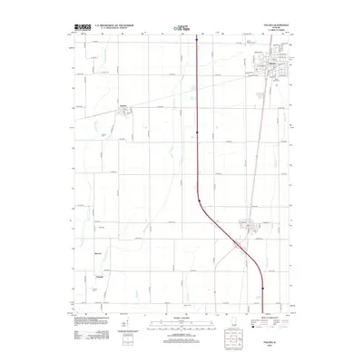 2012 Map of Tolono, 2012 Print